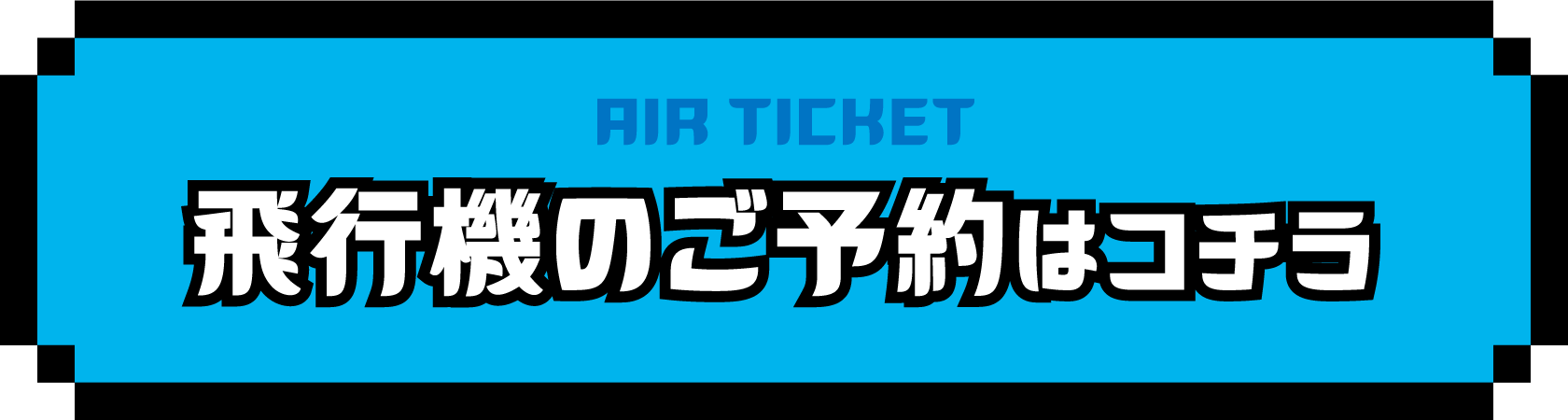 飛行機のご予約はコチラ